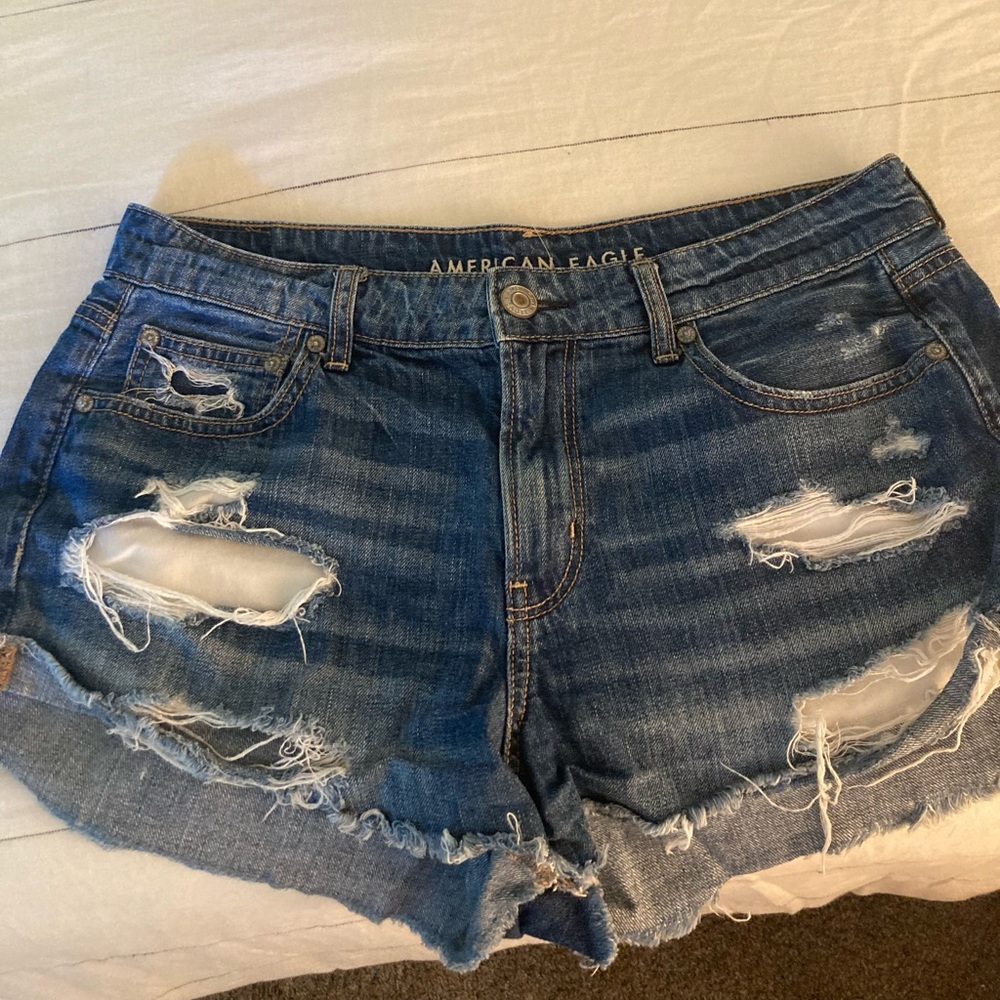 American eagle jean shorts “Tomgirl Shortie”